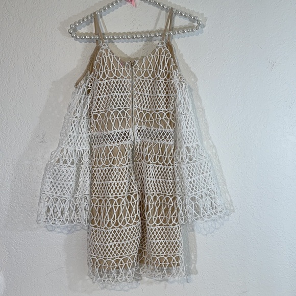 FASHION NOVA Find Your Way In Crochet Mini Dress - Picture 5 of 9